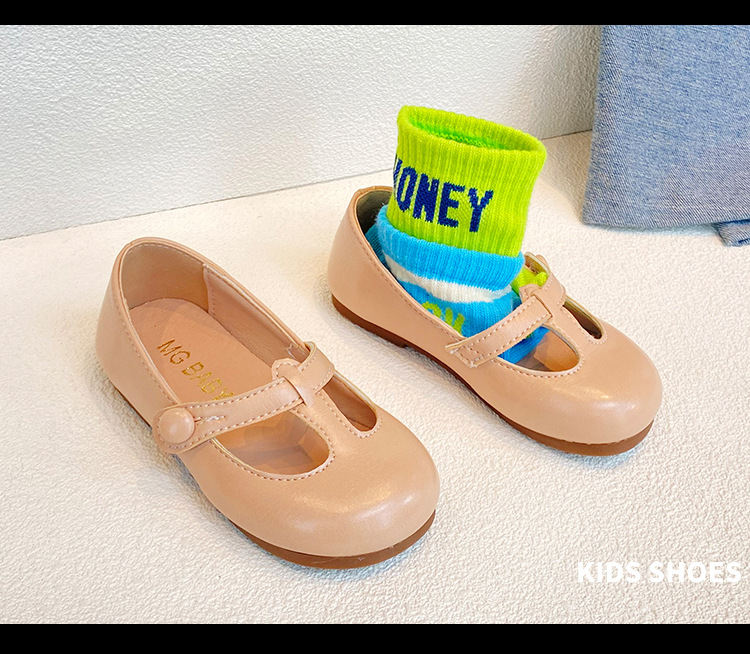 Mädchen Leder Mary Janes Für Den Herbst Kinderschuhe Elegant_voghion.com