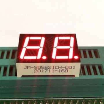 LED数码管 0.56英寸2位红光高亮 0.56位位共阳红色数码管 5261BH