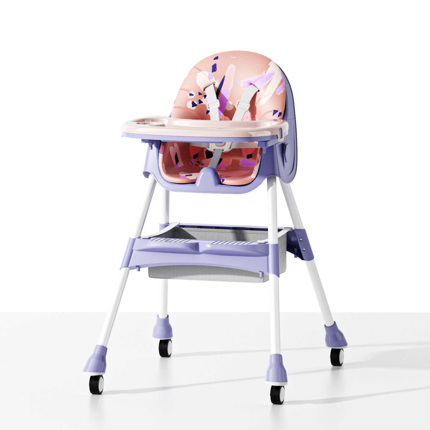 Cross-border baby dining chairs, children's wholesale dining chairs, multifunctional portable baby dining chairs, baby and infant eating chairs