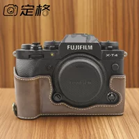 Подходит для камеры Fuji XT4, защитный чехол X-T4, сумка для беззеркальной камеры, кожаный чехол с защитой от царапин, открывающийся цифровые аксессуары