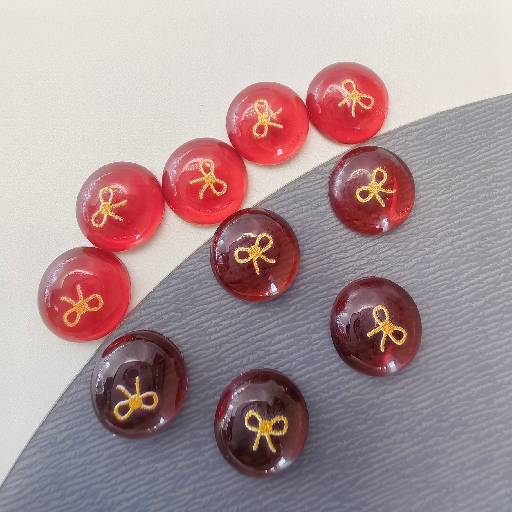 冰透明圆珠树脂饰品配件手机壳首饰头饰义乌小饰品0009.jp