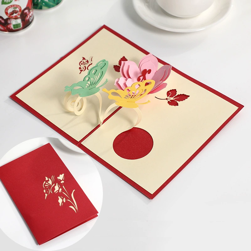 Christmas 3D three -dimensional puzzle Creative ornaments Christmas party Paper carving multiple options