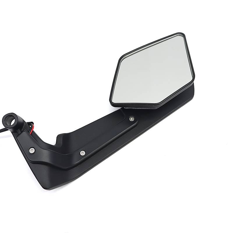 Suitable for Ducati Streetfighter V4 696 796 795 797 Motorcycle Fixed Wing Rearview Mirror with Turn Signal Light