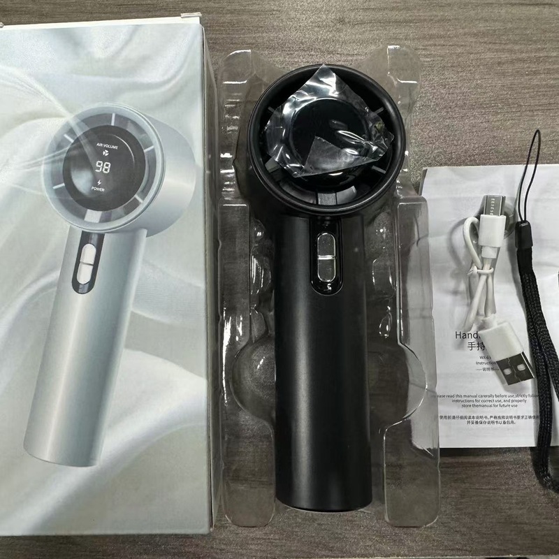 新型高速ファン WX638 無段階100段階風量調整 大容量屋外ハンドヘルドファン 日韓ベストセラー|undefined