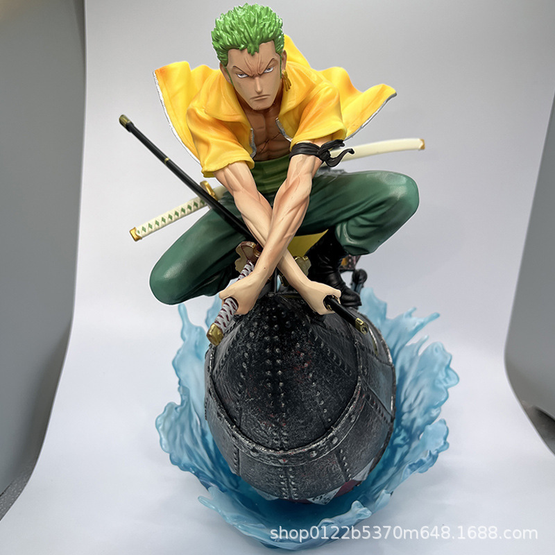 フィギュアソロ二刀流居合初登场ソロデスクトップ置物アニメフィギュア卸売ワンピース|undefined