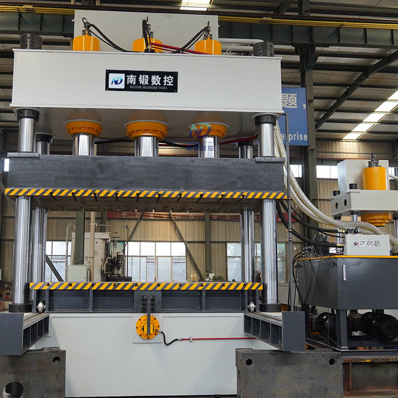 800吨液压机复合材料建筑模壳热压机坠砣电梯配重块成型压力机