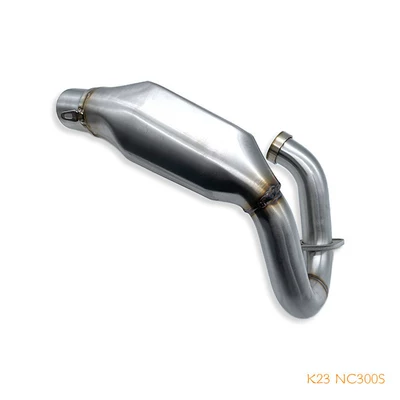 Motorcycle exhaust pipe, Parts Kews K16/K18/K23 - k23-nc300s-front-section