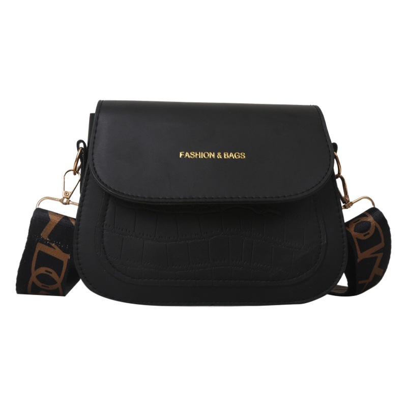 Elegante invierno casual 2023 nuevo patrón de piedra color sólido urbano simple moda bolso bandolera moda pequeña bolsa cuadrada