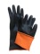 琪祥工业橡胶手套双层加厚乳胶手套光面防割加长耐酸碱防护胶手套