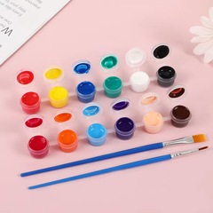 Acrylic paint 3ml 12 color set wholesale plaster doll kite art painting acrylic paint strip wholesale
