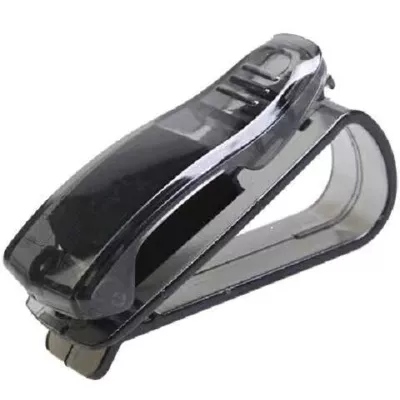 Car Sun Visor Cover Storage Multifunctional Car Glasses Clip Card Holder Leather Storage Bag Card Holder Car Interior (Car Glasses Clip/Bill Clip) - simple-style-without-zipper-pocket-black-carefully-selected-factory-goods