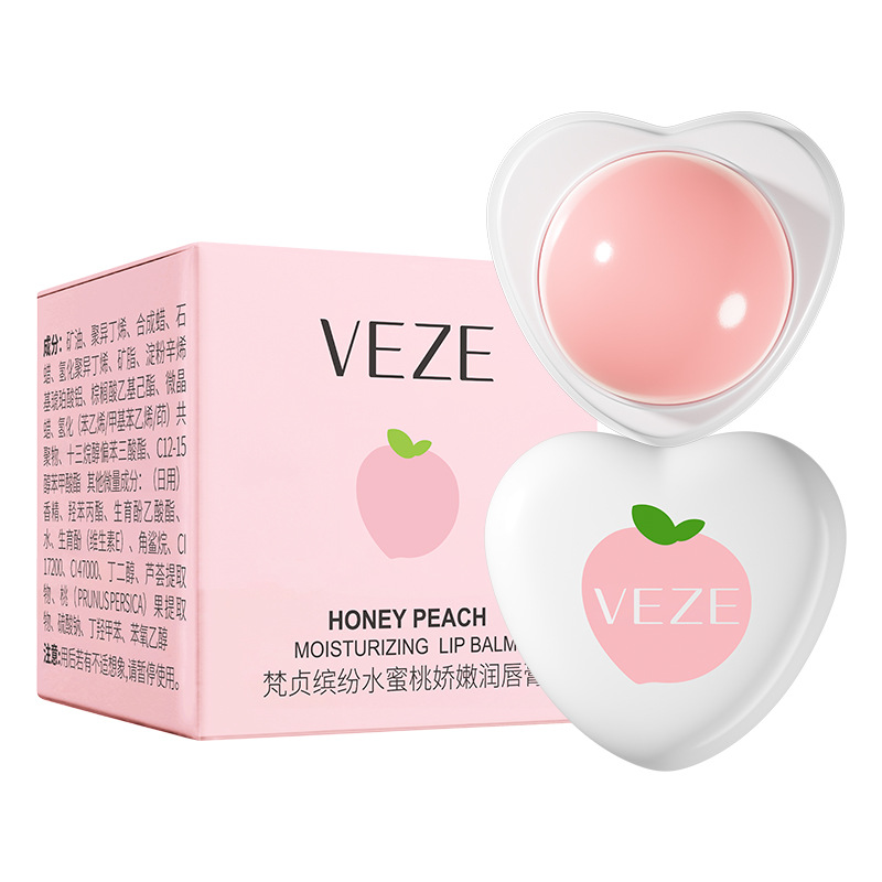 Fanzhen colorido sabor a frutas bálsamo labial hidratante anti-agrietamiento cuidado de los labios pequeño bálsamo labial portátil al por mayor