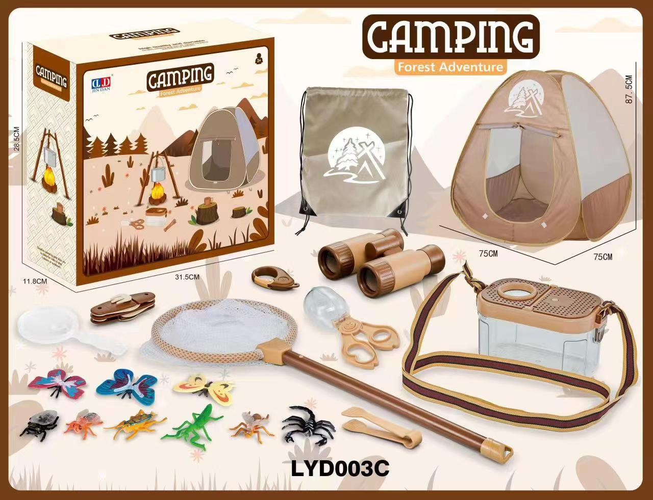 Juego de vajilla educativa para niños, para camping, picnic, con walkie-talkies, utensilios de cocina, para jugar al aire libre.