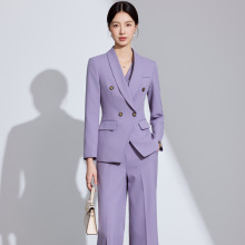 职业装西装套装女秋冬装气质女神范西服珠宝酒店经理美容师工作服