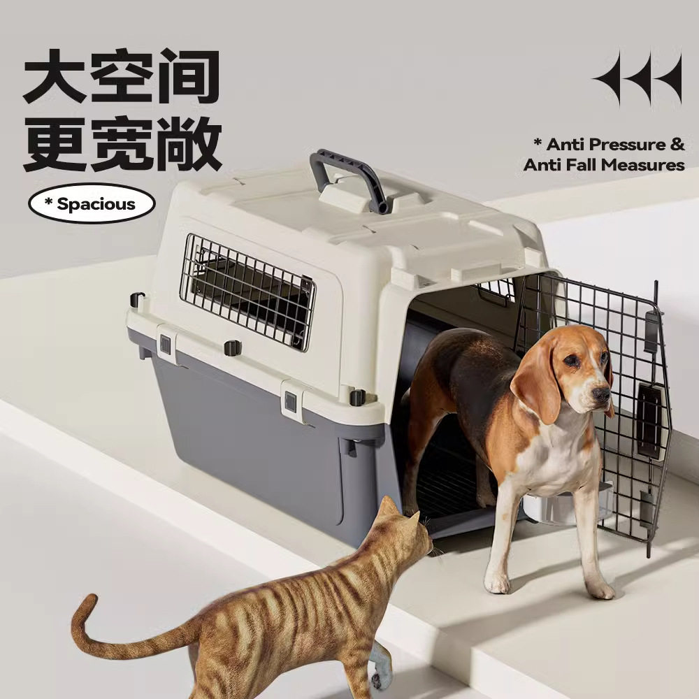 Caja aérea de mascotas Air China Cat sale portátil perro transporte de automóvil caja especial para perros pequeños gatos bolsa jaula de gato