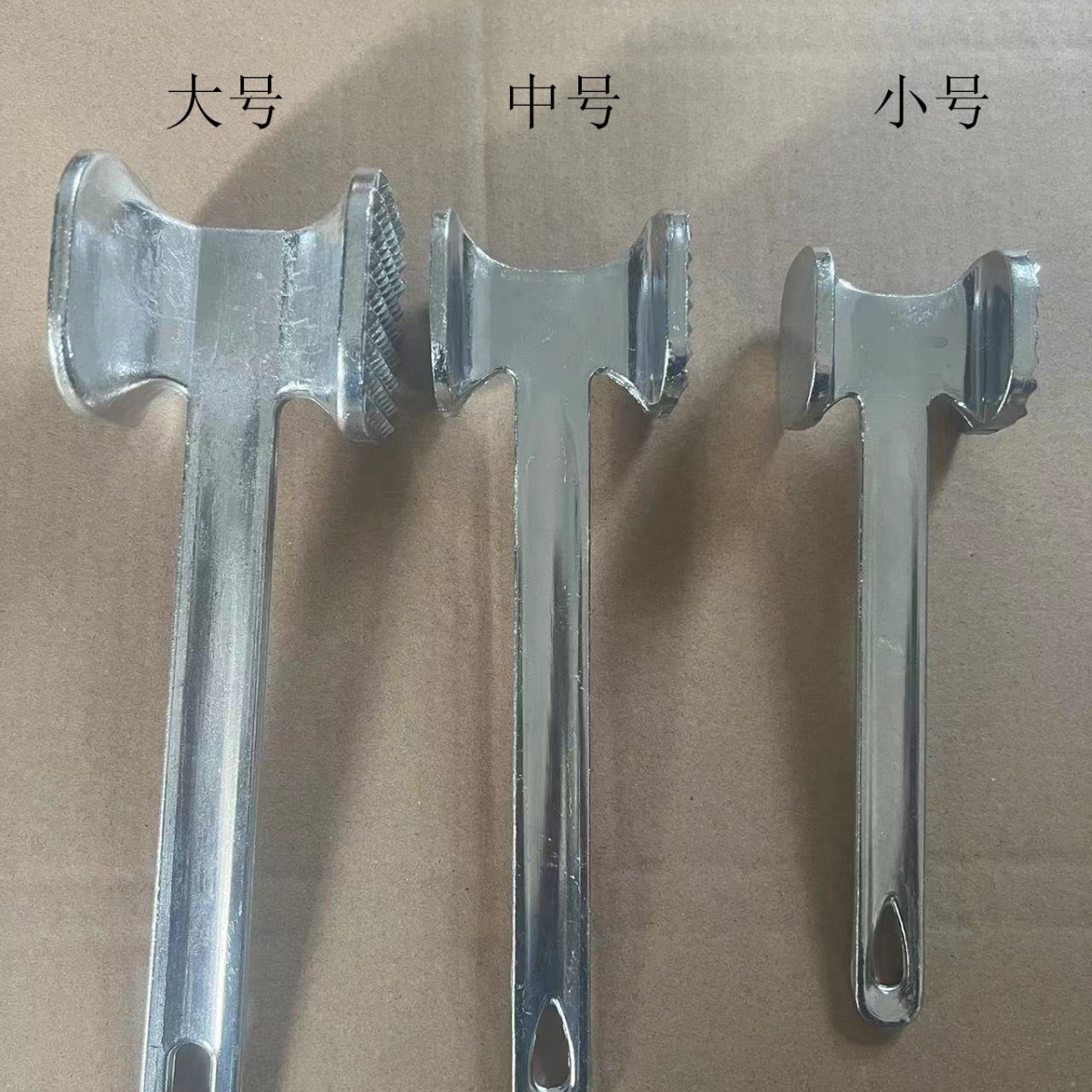 铝合金肉锤 松肉锤 圆形锤 嫩肉锤 牛排锤 厨房小工具小号敲肉锤