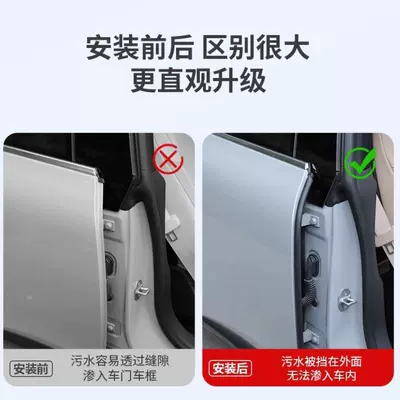 Vehicle Sealing Strip – and Noise-Reducing Modification Strip