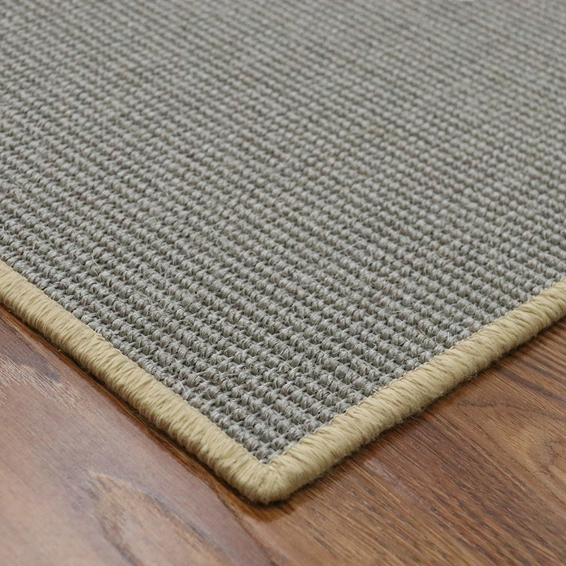 Sisal alfombra sala de estar mesa de café de algodón de lino costura nórdico estilo japonés casa tatami dormitorio balcón estudio alfombra