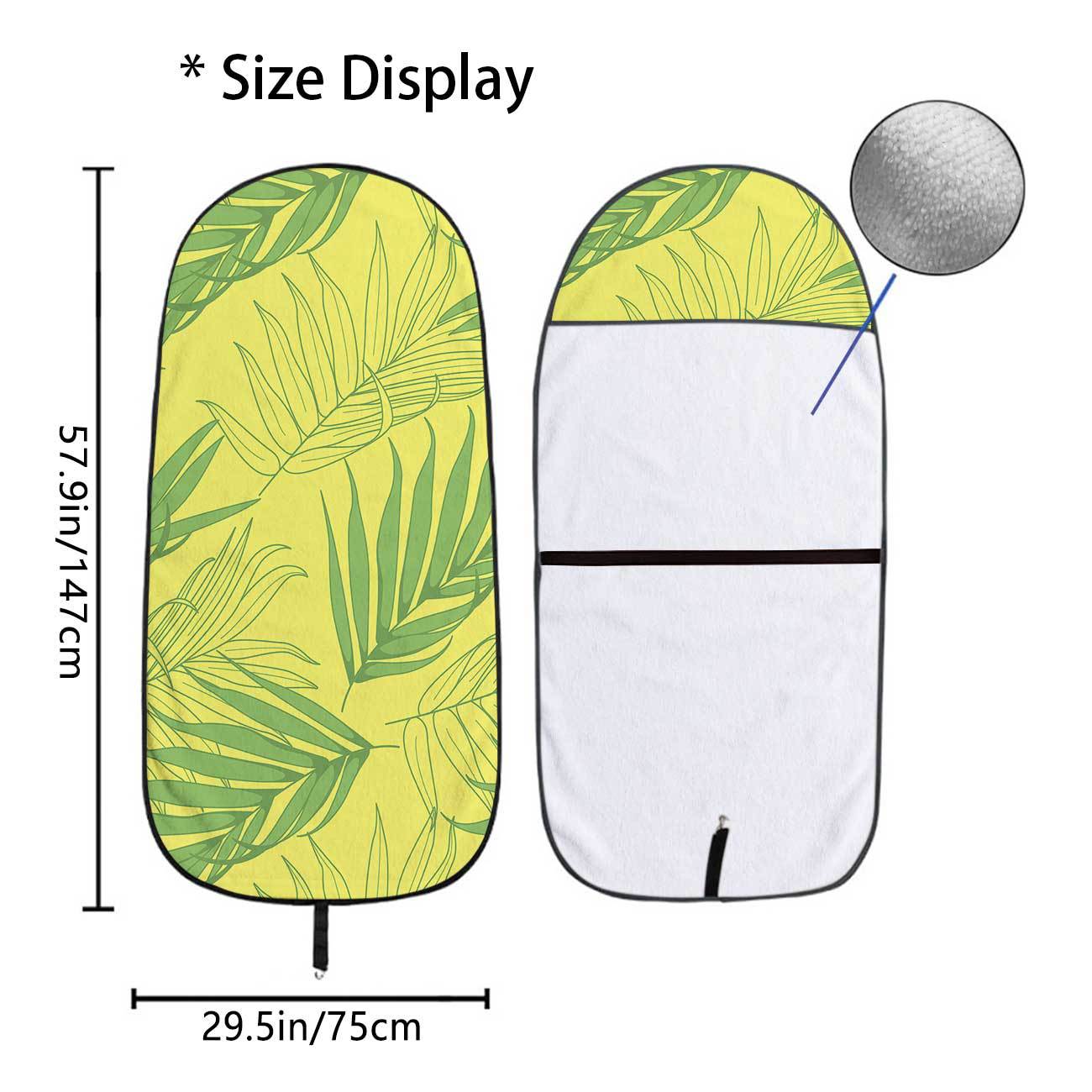 Car seat towel cover, front seat protector, suitable for gym and exercise, universal for all seasons, car use 125