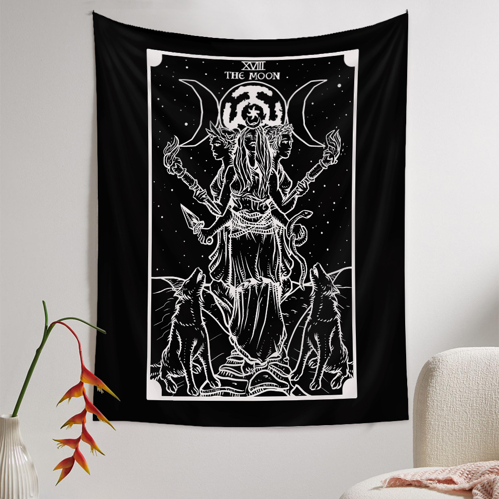 Retro Torch Tapestry Background Wall Decoration Wholesale Nihaojewelry display picture 7