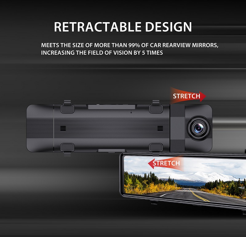 4K Dual Dash Cam HD Night Vision WiFi Front and Rear Lens