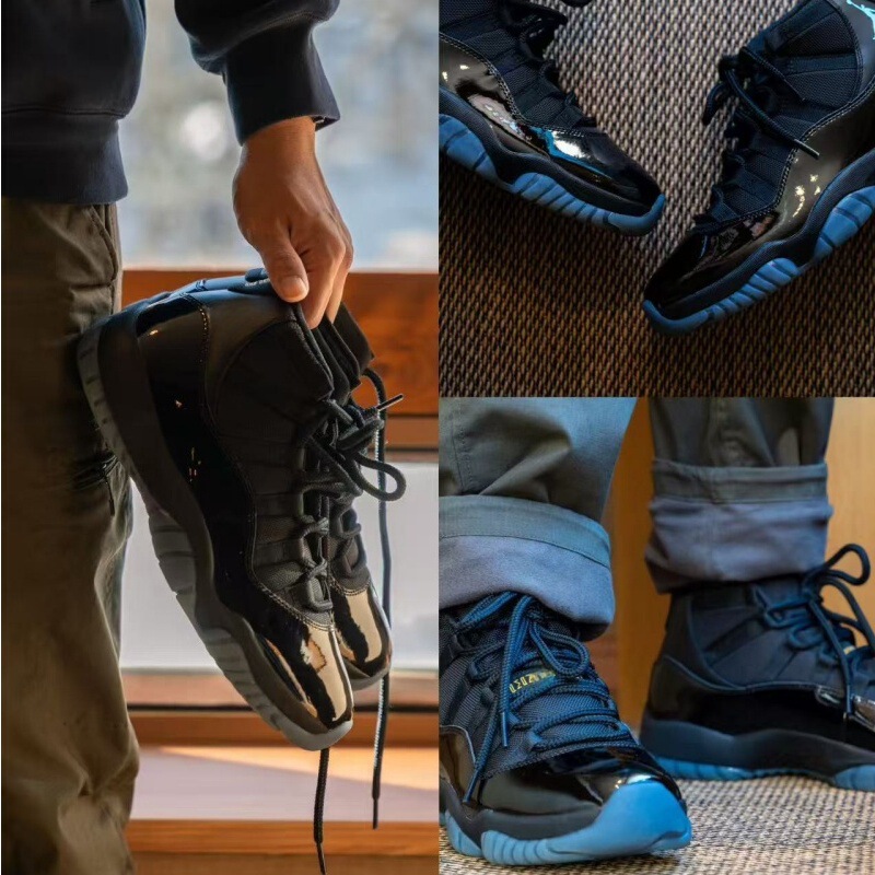 European and American Cross-Border Aj11 Big Devil Sneakers Black White Red Concord Jordan 11 Gamma Blue Cool Gray Couple Basketball Shoes European and American Cross-Border Aj11 Big Devil Sneakers Black White Red Concord Jordan 11 Gamma Blue Cool Gray Couple Basketball Shoes