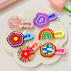 Acrylic rainbow hairgrip, hairpins, hair accessory