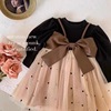 Children's overall, dress, advanced small princess costume, autumn, 2022 collection, western style, high-quality style