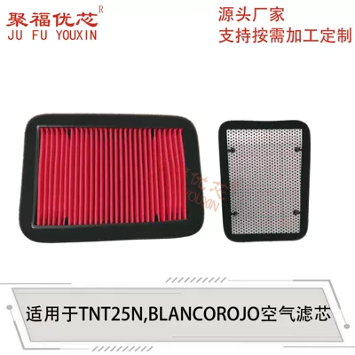 Suitable for TNT25N, BLANCOROJO air filter element