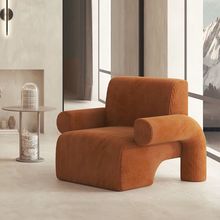网红高级单人沙发现代简约小户型家用客厅单人椅北欧轻奢小沙发椅