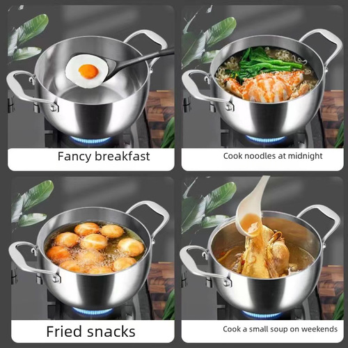 316 Stainless Steel Soup Pot Steamer Apple Pot Household Steamer Braiser Pot Suitable for All Stoves Large Capacity Apple Pot Gift