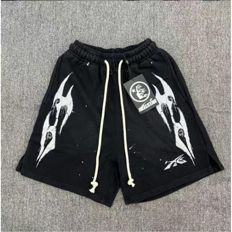 新欧潮牌Hellstar Studios Hoodie拉链洗水做旧连帽卫衣男女同款|undefined