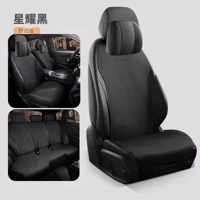 Navigator Seat Cover, Seat cushion, seat cover - starlight-black-five-seater-comfort-edition-navigator