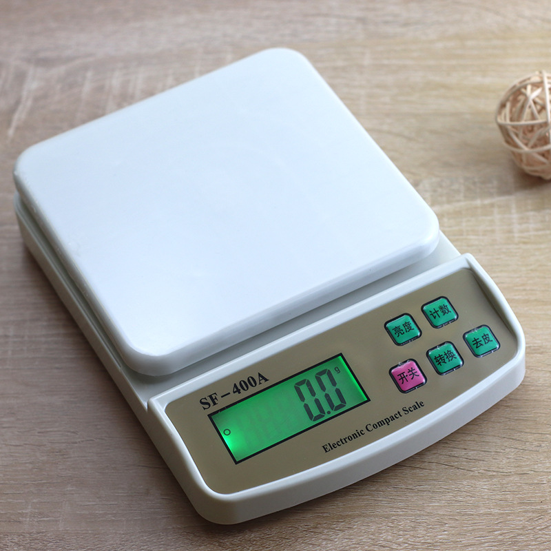 400A小型便攜式迷你高精度廚房電子秤家用食物秤烘焙秤藥材食品秤