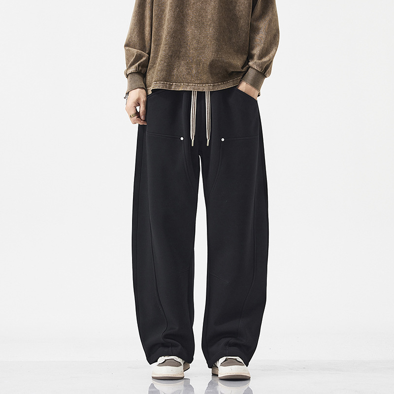 Jyf-M8819 Spring and Autum Youth Men's Pants 2025 New Fashion Brand Handsome Sports Pants