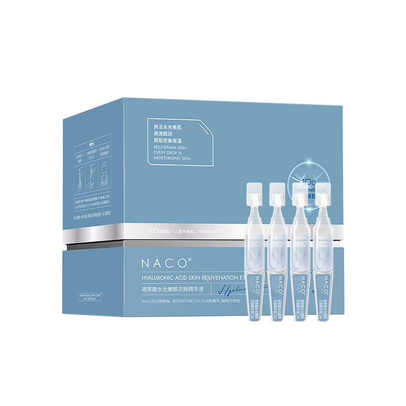 NACO 10D Hyaluronic Acid Throw Essence Hydrating and Moisturizing Bottle Face Firming and Brightening Muscle Bottom 30