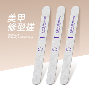 Manufacturer Supplies Manicure Sand Strips, Gray Sand Wood Veneer Files, Polishing Nail Files, Sand Strips, Manicure Tools, Wood Chip Nail Files
