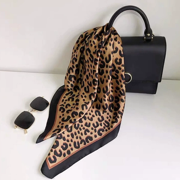 Marquan 40 black coffee leopard print