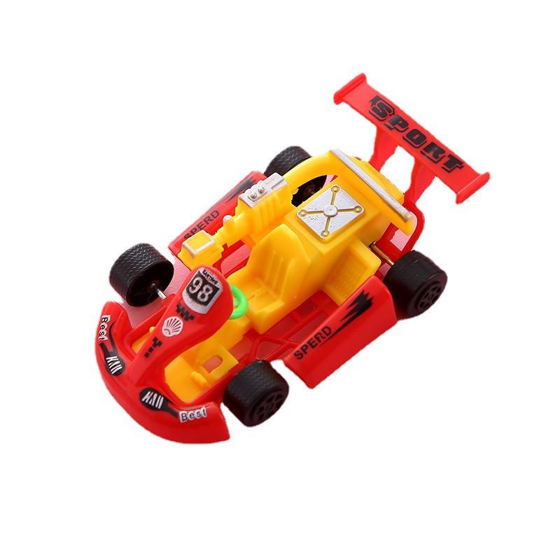 Tire hacia atrás Kart modelo de coche de simulación de juguete para niños coche de carreras de regalo estudiante de kindergarten al por mayor