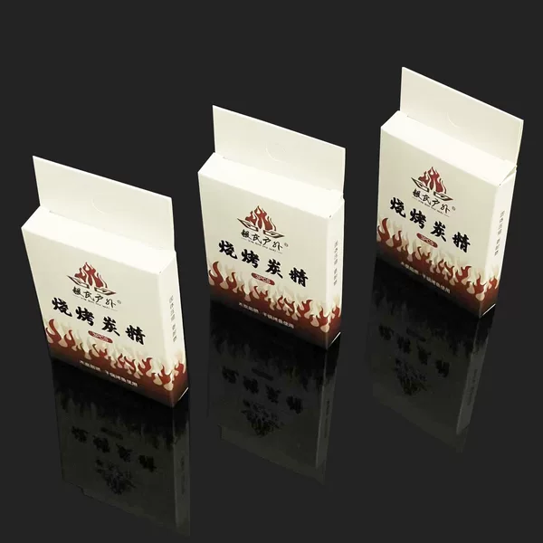 Charcoal Briquettes for Ignition, Solid Fuel for Barbecue, Easy to Light, Non-Volatile, Suitable for Commercial Use and Small Hot Pot