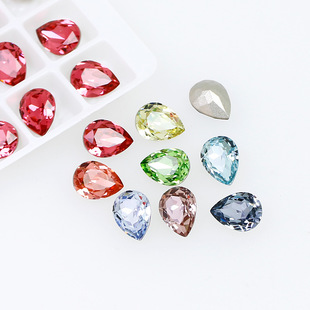 �|��ˮ��K9���W����diy�Ʒ�����ɫ���N�����8*6mmˮ�ζ��