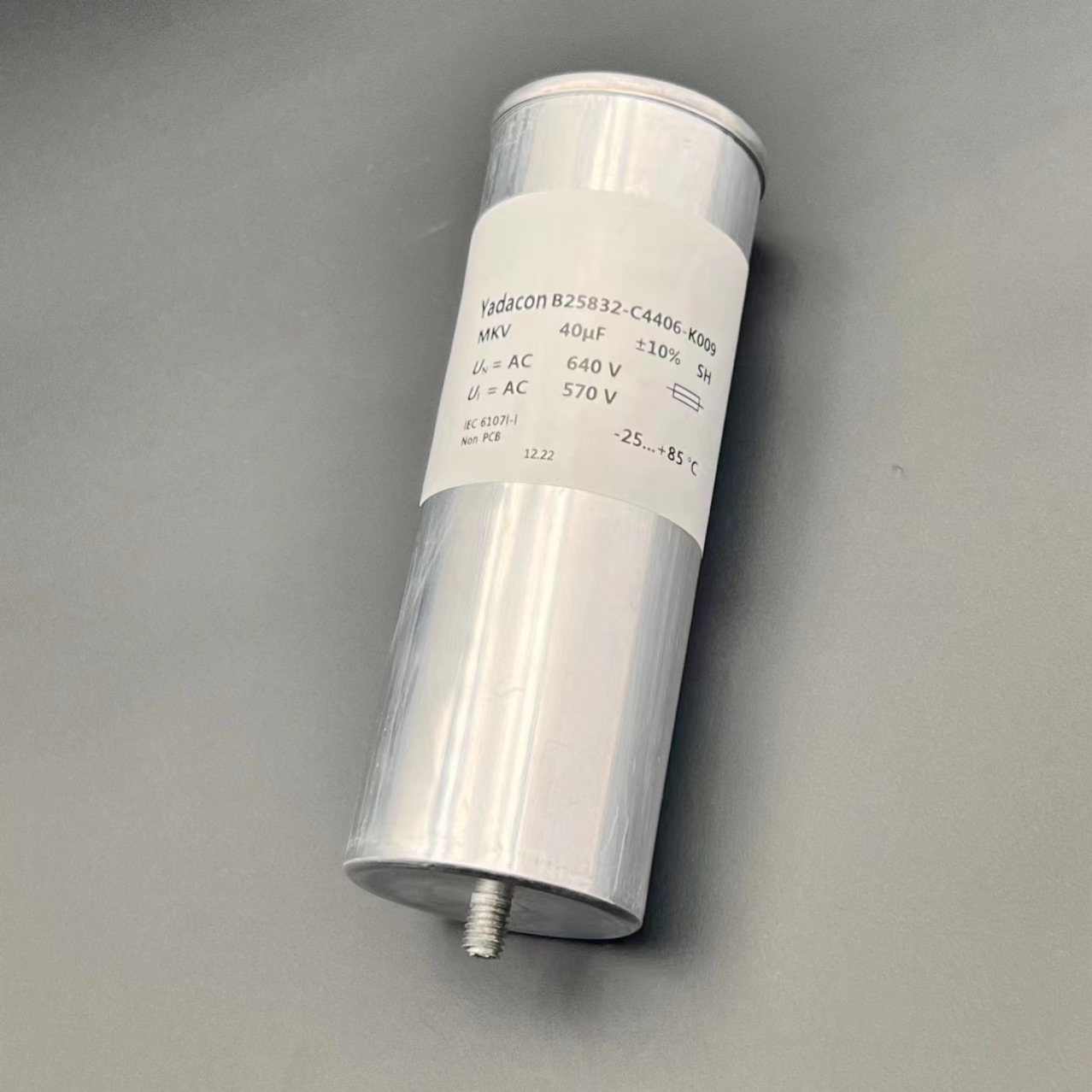 Yadacon电容 B25832-C4406-K009 640V40uF 交流启动电容 滤波电容