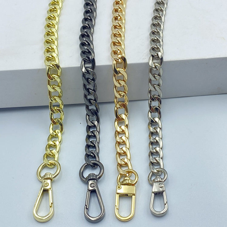 厂家供应高档韩国扁链包包链子 2.5NK链 链 金属包带 包包链子