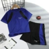 WJP-quick-drying suit) dropped shoulder sleeves dark blue