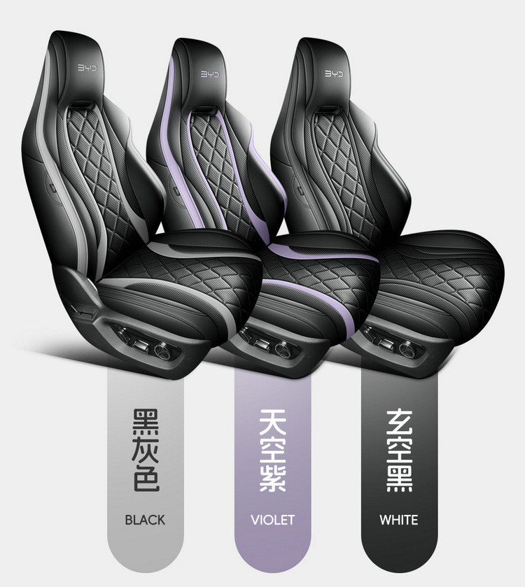 2024 550 four-wheel drive smart flight version BYD sea lion 07EV special car full surround leather car seat cover