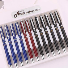 美工笔弯头金属钢笔练字硬笔书法钢笔吸墨水笔AFP43601