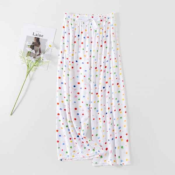 23 Colored Polka Dot Wide Legs