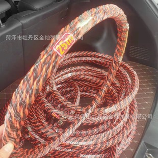 Electrician Needle Threader Three-strand Threading through Hidden Tube Cable Network Cable Puller Spring Head Tube Threader Factory Direct Supply