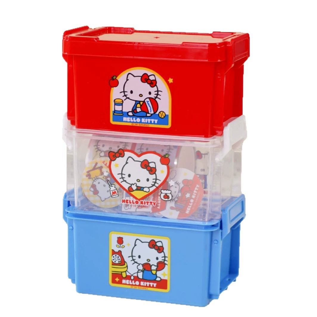 Санрио, Hello Kitty, канцелярские товары, башня, милый хранилищный короб, три цвета
