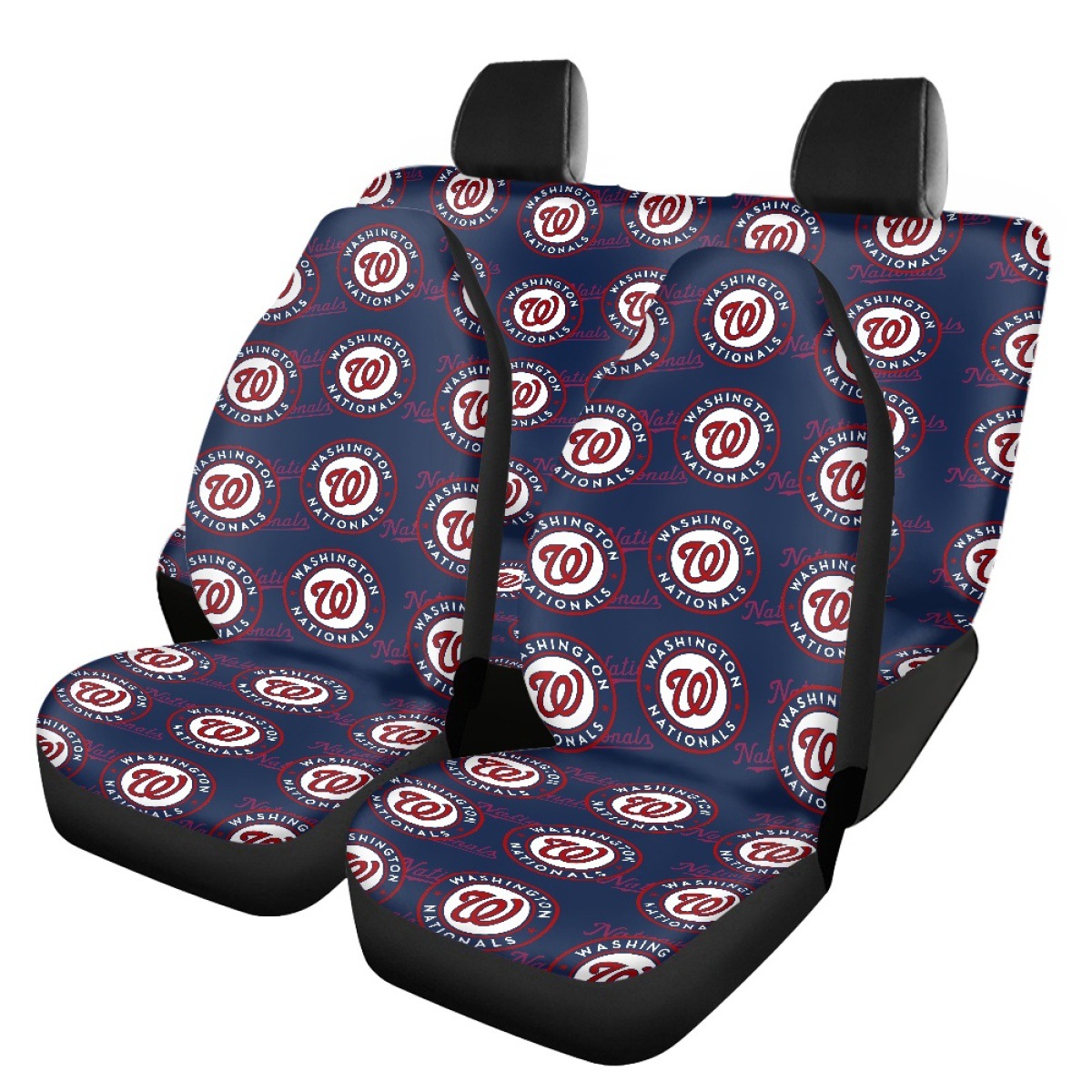 Cross-border MLB team-themed car seat covers, featuring the Milwaukee Brewers logo, for car seat protection